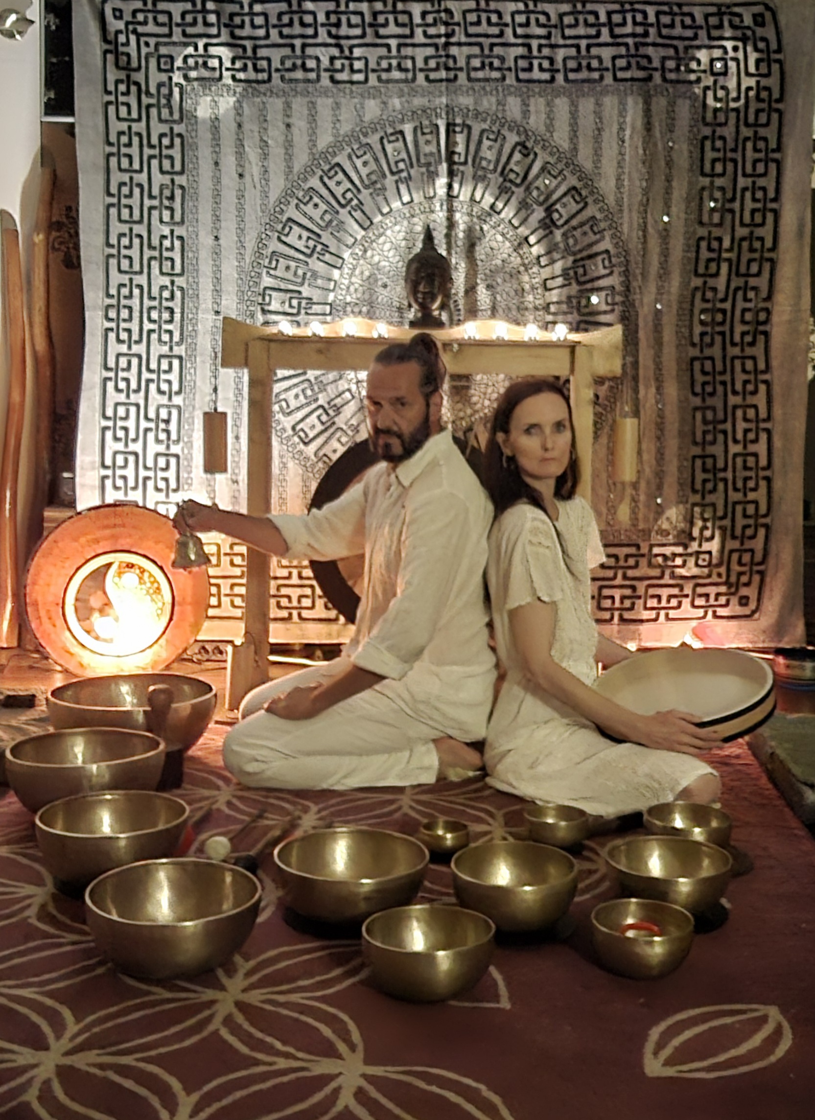 Csoportos hangfürdő